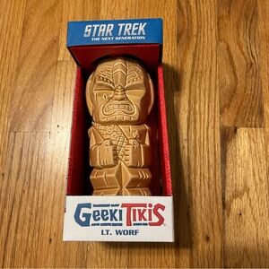 Star Trek Geeki Tikis LT. WORF Tiki Mug